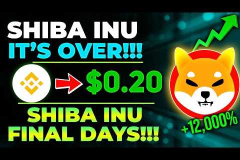 BINANCE DISCLOSED SHIBA INU SECRET IF YOU ARE HOLDING 1,000,000 SHIB TOKENS YOU NEED TO SEE THIS!!..