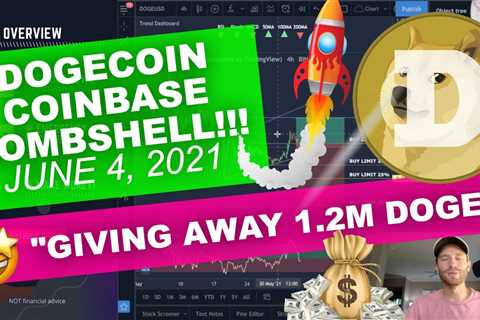 DOGECOIN - "COINBASE GIVING AWAY 1.2M DOGE!!" THIS IS HUGE!! - DogeCoin Market News Now
