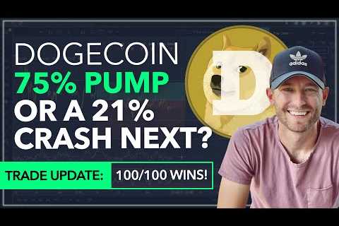 DOGECOIN - 75% PUMP OR A 21% CRASH COMING? "FULL ANALYSIS" [WE'RE 100/100 WINS] -..
