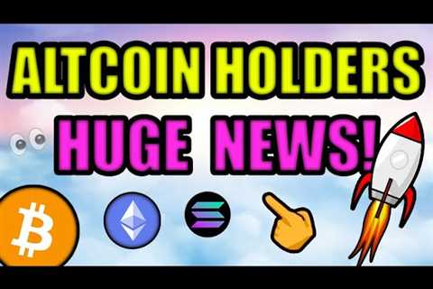 The Crypto Market GETTING CRAZY! (HUGE SOLANA NEWS) | Ethereum NFT Collection REVEALED!