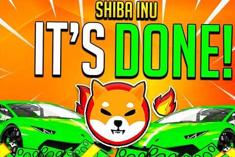 SHIBA INU COIN IT'S OVER.... IT'S DONE! - Shiba Inu Market News