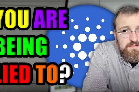 CARDANO HODLERS…YOU ARE BEING LIED TO ABOUT CRYPTOCURRENCY | Charles Hoskinson