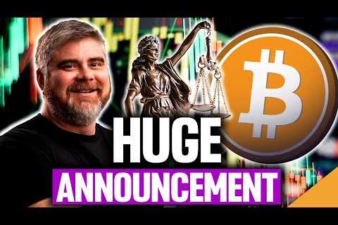 YOU Can Shape CRYPTO Regulation!! (HUGE ANNOUNCEMENT!)