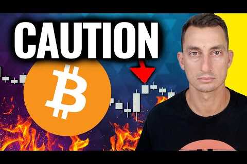 CAUTION Bitcoin: Crypto Sellers in Control BUT Not for Long