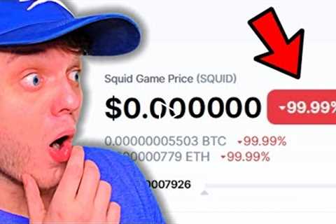 This Crypto Coin Went To ZERO In Seconds... (Squid Game Crypto Rug Pull)