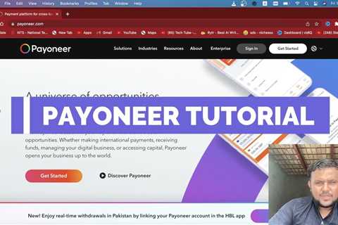 How To Use Payoneer (Payoneer Creation And Setup Guide) Tutorial 2022 | Zainhoo Explains - Shiba..