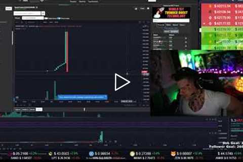 Live RUG PULL of $SQUID (Squid Game token) witnessed on Twitch!