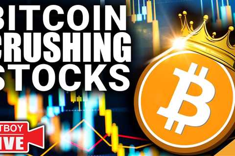 Bitcoin CRUSHING Stocks (SEC Angry at Gensler)