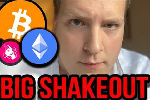 DO NOT FALL FOR THIS BITCOIN SHAKEOUT!!! urgent as crypto falls