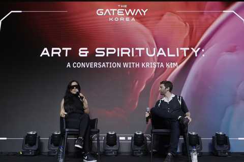 Krista Kim Explores Spirituality, Art, and Podcast Tokenization at The Gateway: Korea