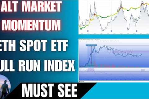 Bitcoin Bull Run Index 📢Altcoin Market Momentum, Ethereum Spot ETF✔️CRYPTO NEWS 💲 WATCH ALL