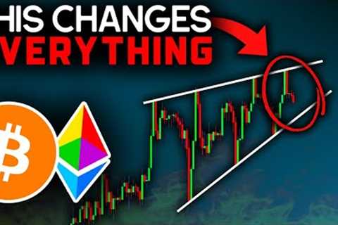 THIS PRICE PATTERN CHANGES EVERYTHING!! Bitcoin News Today & Ethereum Price Prediction!