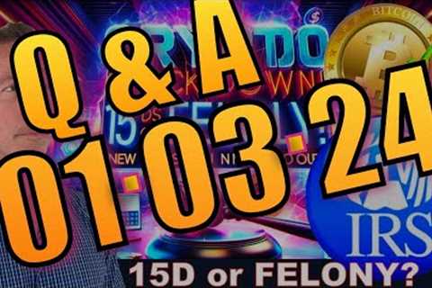 CRYPTO CRACKDOWN! 15 DAYS OR FELONY? HOW NEW LAW AFFECTS YOU!