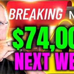 BREAKING CRYPTO NEWS! CAN BITCOIN HIT $74,000 NEXT WEEK! CRYPTO ABOUT TO TAKE OFF!