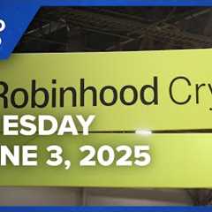 Robinhood shares climb after trading app completes Bitstamp deal: CNBC Crypto World