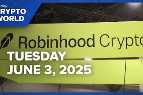 Robinhood shares climb after trading app completes Bitstamp deal: CNBC Crypto World