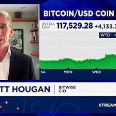 Bitcoin will have consistent demand over supply, says Bitwise''s Matt Hougan