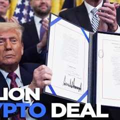 Trump''s Family-Linked Crypto Business Announces $1.5B Digital Coin Deal | TRENDING