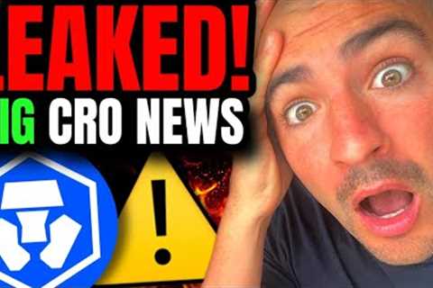 BREAKING Crypto.com News! (Data Breach WARNING From Bloomberg) CRO Coin Holders MUST LISTEN!