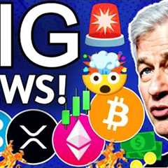 🚨JPMORGAN''S HUGE CRYPTO MOVE! BITCOIN & ETHEREUM LOAN COLLATERAL!
