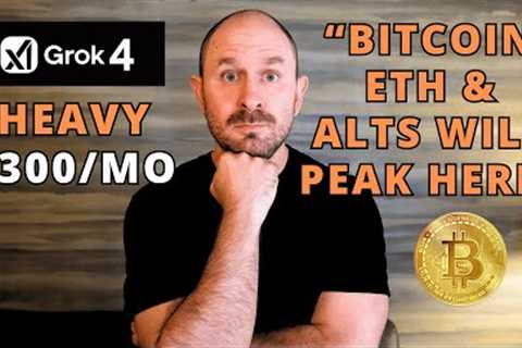 Grok AI UPDATES Its 2025 Crypto Market Top Prediction (BTC, ETH & Altcoins)