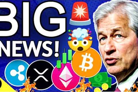 🚨JPMORGAN''S HUGE CRYPTO MOVE! BITCOIN & ETHEREUM LOAN COLLATERAL!