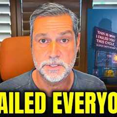“This Is Why I Failed You This Cycle” - Raoul Pal’s GLOOMY Crypto Market Update