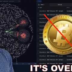 IT'S OVER. Bitcoin & Crypto REKT. BlackRock SELLS. Lower For Longer.