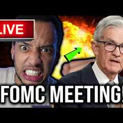 🚨JEROME POWELL LIVE FOMC SPEECH! XRP, BTC & CRYPTO?!?