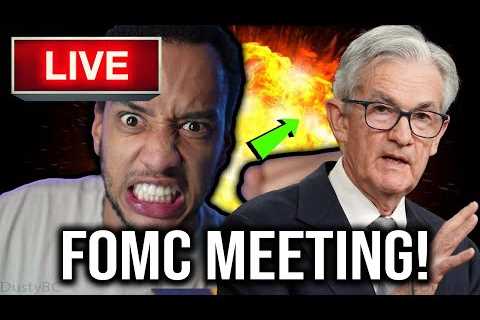 🚨JEROME POWELL LIVE FOMC SPEECH! XRP, BTC & CRYPTO?!?