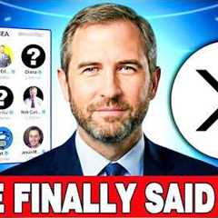 XRP NEWS TODAY: Ripple CEO Makes Historic Live Statement & XRP Reacts