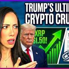 WARNING Senate Votes on SAVE Act NOW — Trump’s Ultimatum Just CRUSHED Crypto’s Bill? XRP hit $1.50!