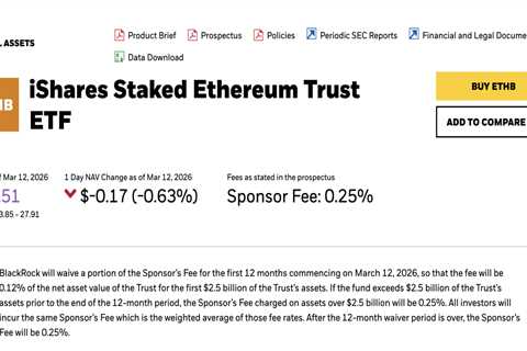 BlackRock Staked ETH ETF Goes Live: Could ETHB Help ETH Outperform BTC?