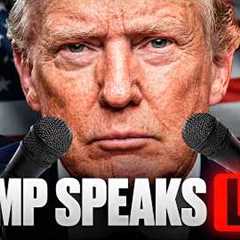 Trump Speaks LIVE! End of The War?