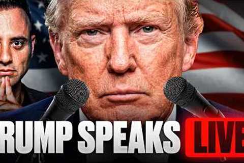 Trump Speaks LIVE! End of The War?