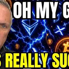 OH MY GOD! XRP And Crypto Getting Pummeled! I’m So DAMN TIRED Of This!